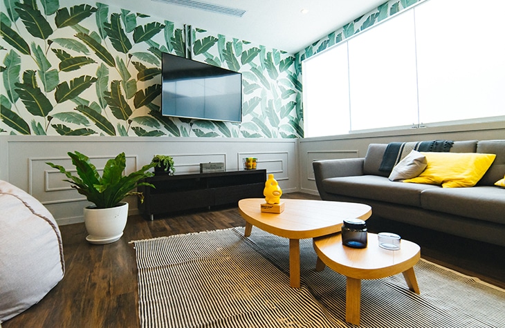 Waiting Area In A Cocaine Addiction Treatment Center