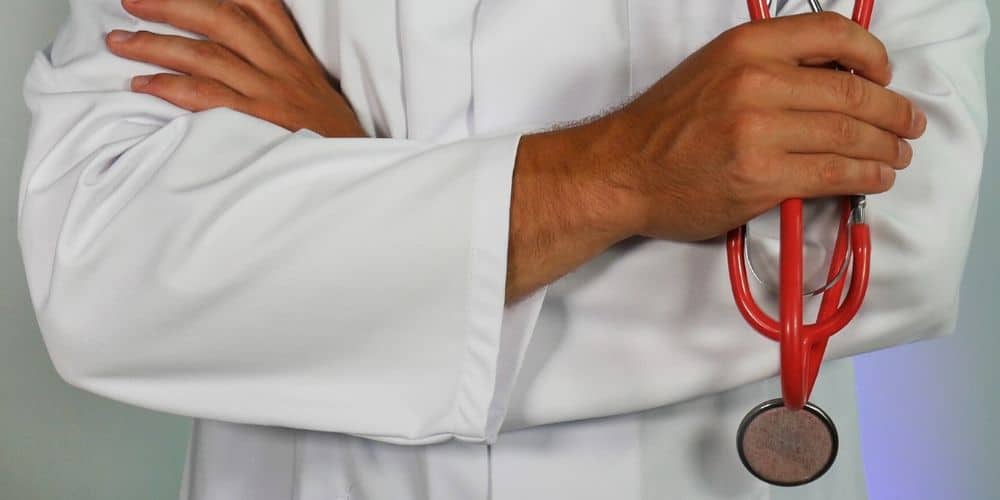 closeup photo of a healthcare professional