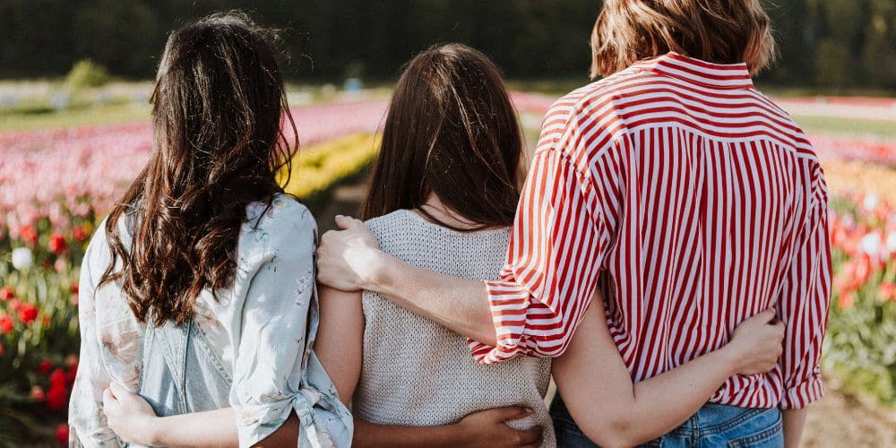image of women giving support to each other