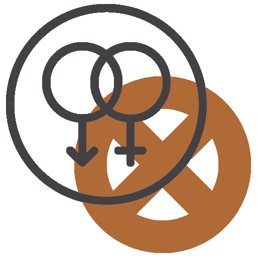 icon showing addiction can cause sexual health complications