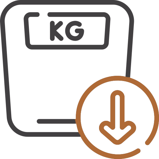 icon showing addiction can cause weight loss