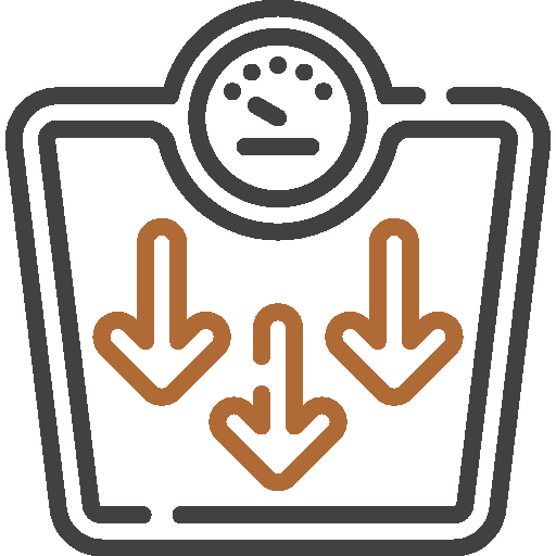 icon showing addiction can cause weight loss