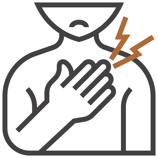 icon for chest pain