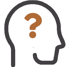 icon for severe confusion is common sign of addiction