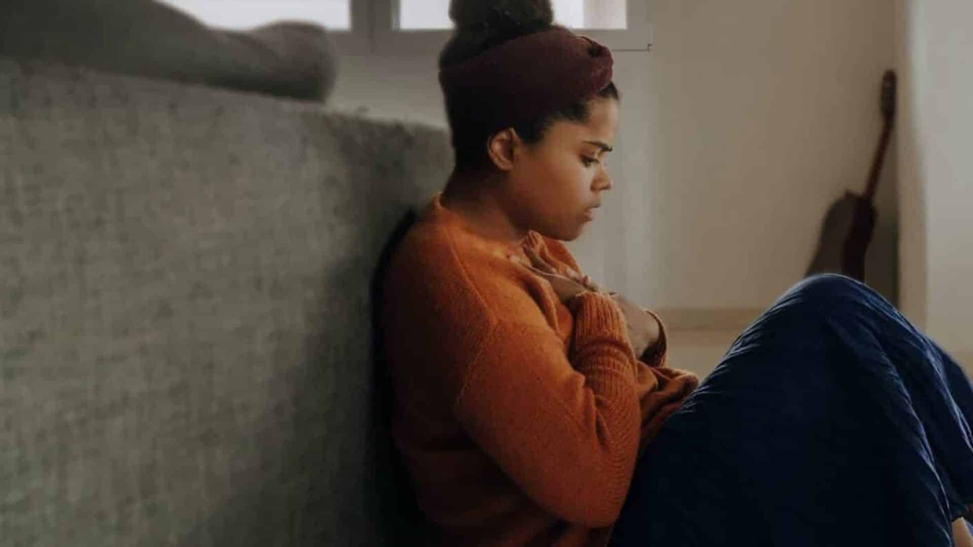 photo of woman experiencing anxiety