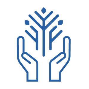detox mesa logo royal blue